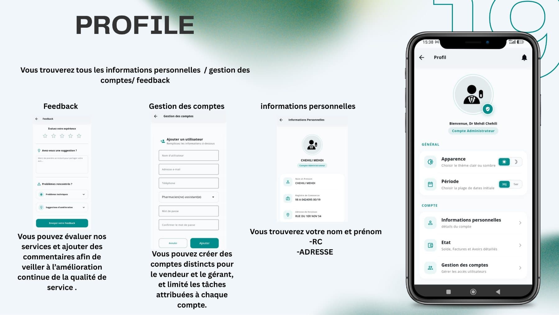 Relevé de compte financier